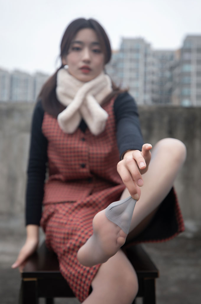 图片[1]-B065-天台美少女-爱丝时刻