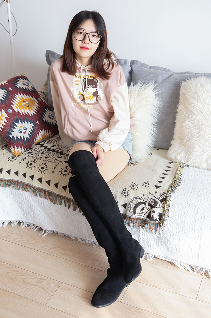 图片[5]-W049-长靴、厚肉丝-爱丝时刻