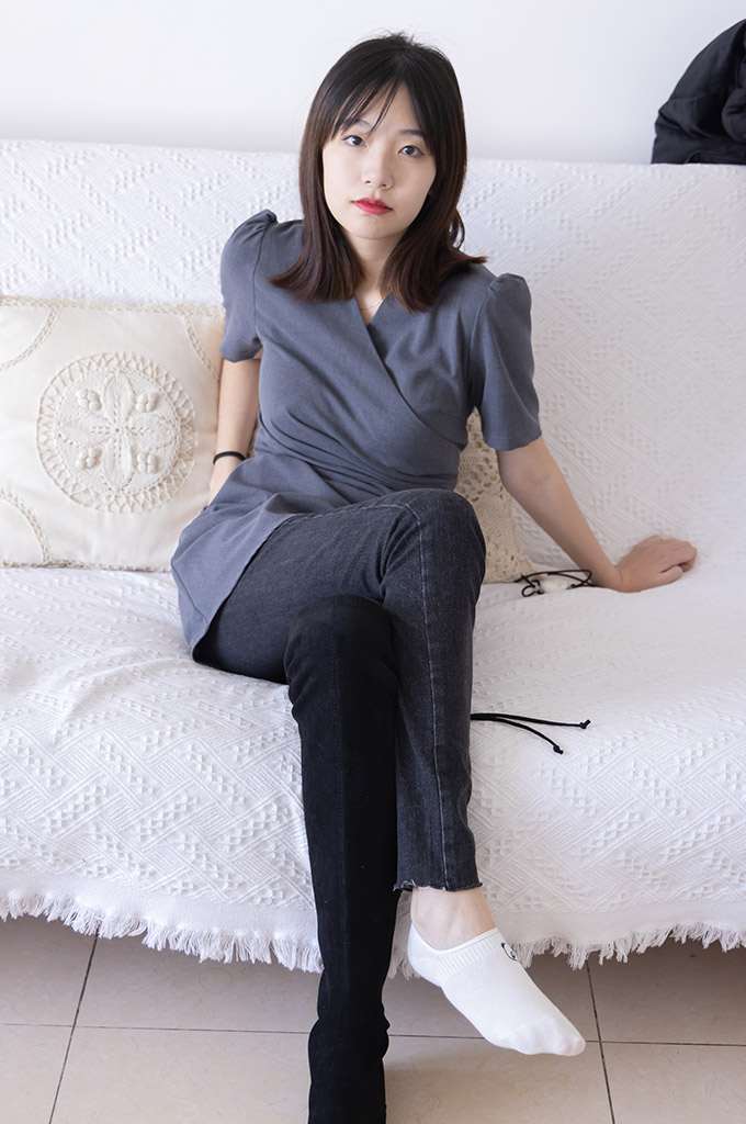 图片[5]-W074-长靴、短白棉袜-爱丝时刻