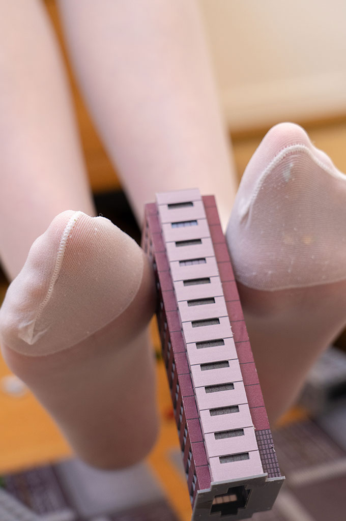 图片[5]-W155-高跟鞋、肉丝（脚尖加固款）、裸足、小人国剧情-爱丝时刻